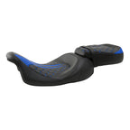 Low-Profile Driver Passenger Seat for Harley Street Road Glide (2009–2023)