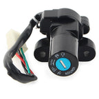 Ignition Switch Fuel Gas Cap Cover Seat Lock Key Set for Suzuki GS500 (2001-2012)