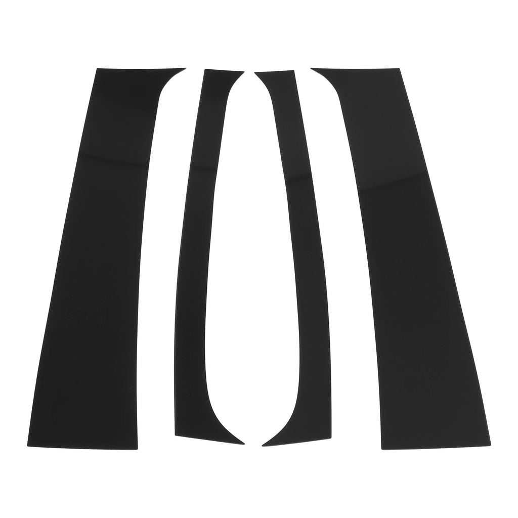 Set of 4 Pillar Window Trim for Dodge Ram (1994–2001) Black