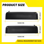 Front Exterior Door Handle Set for Nissan Pickup D21 Pathfinder (1986–1997)