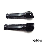 Front Racing Footpegs for Suzuki GSX 1300R Hayabusa (1999–2007) & B-King (2008–2013) - Black