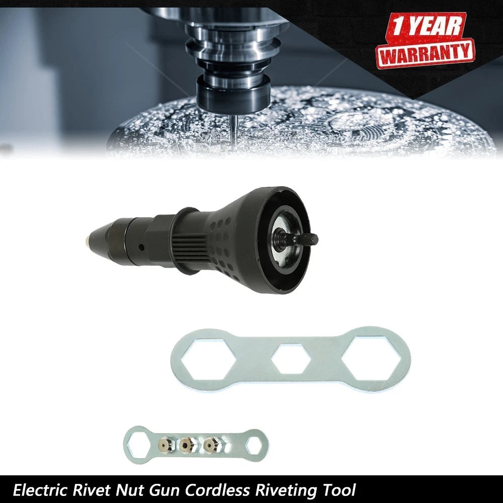 Electric Rivet Nut Gun Adapter for Cordless Power Drill