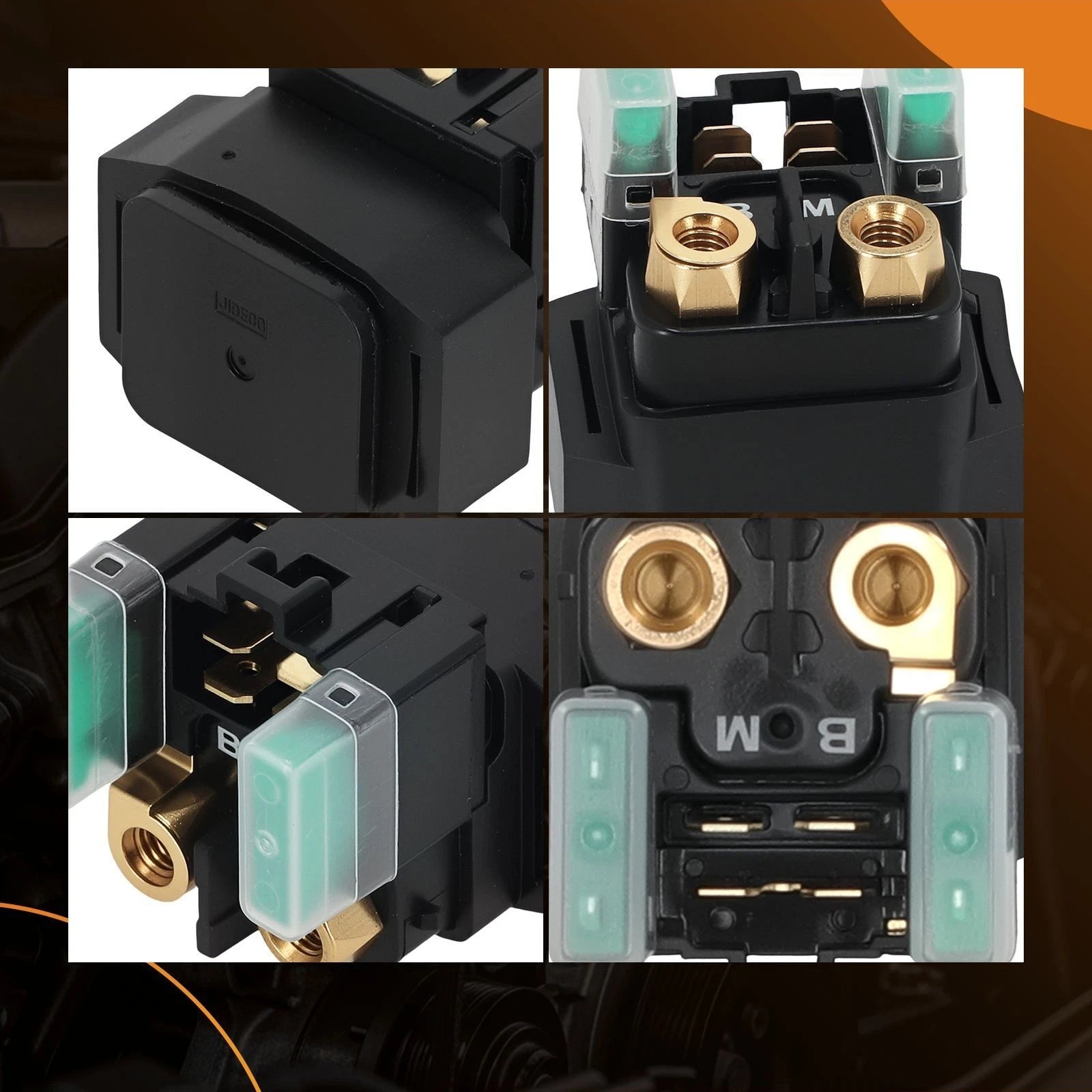 Starter Relay Solenoid for Yamaha Grizzly 350 YFM350 4x4 (2007–2014)