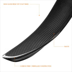 Carbon Fiber PSM-Style Rear Trunk Lid Spoiler for BMW 3-Series (2005–2012)
