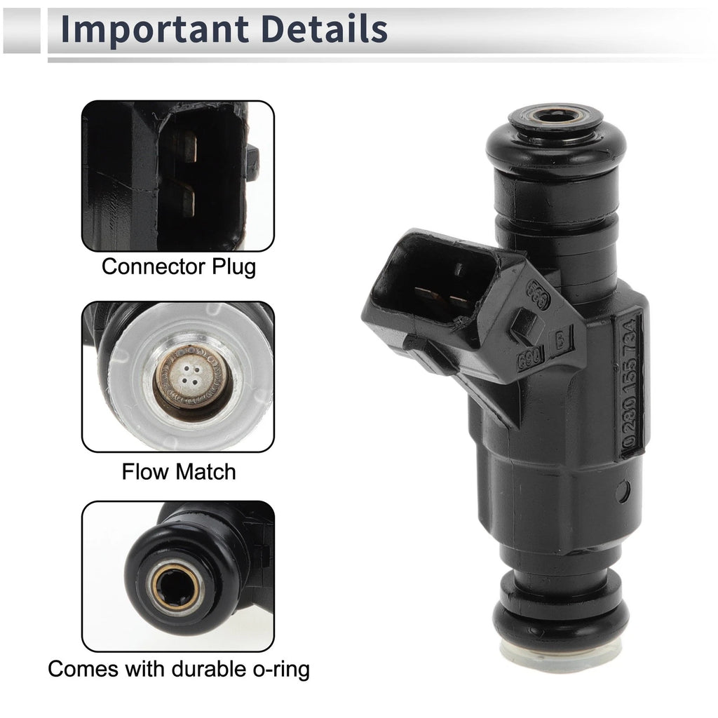 1Pc Fuel Injector No.0280155734 for Ford Explorer (1997–1998)