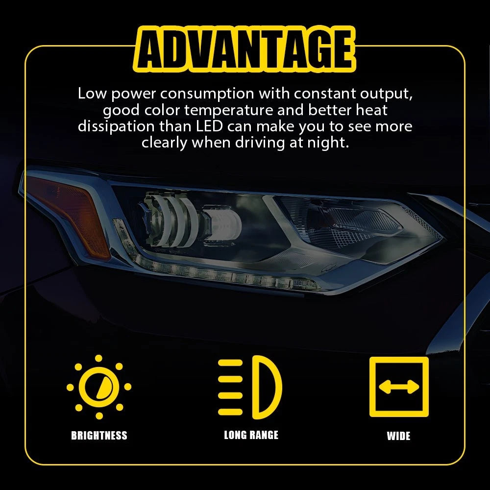 2X 6000K White Backup Reverse LED Lights for Various Models