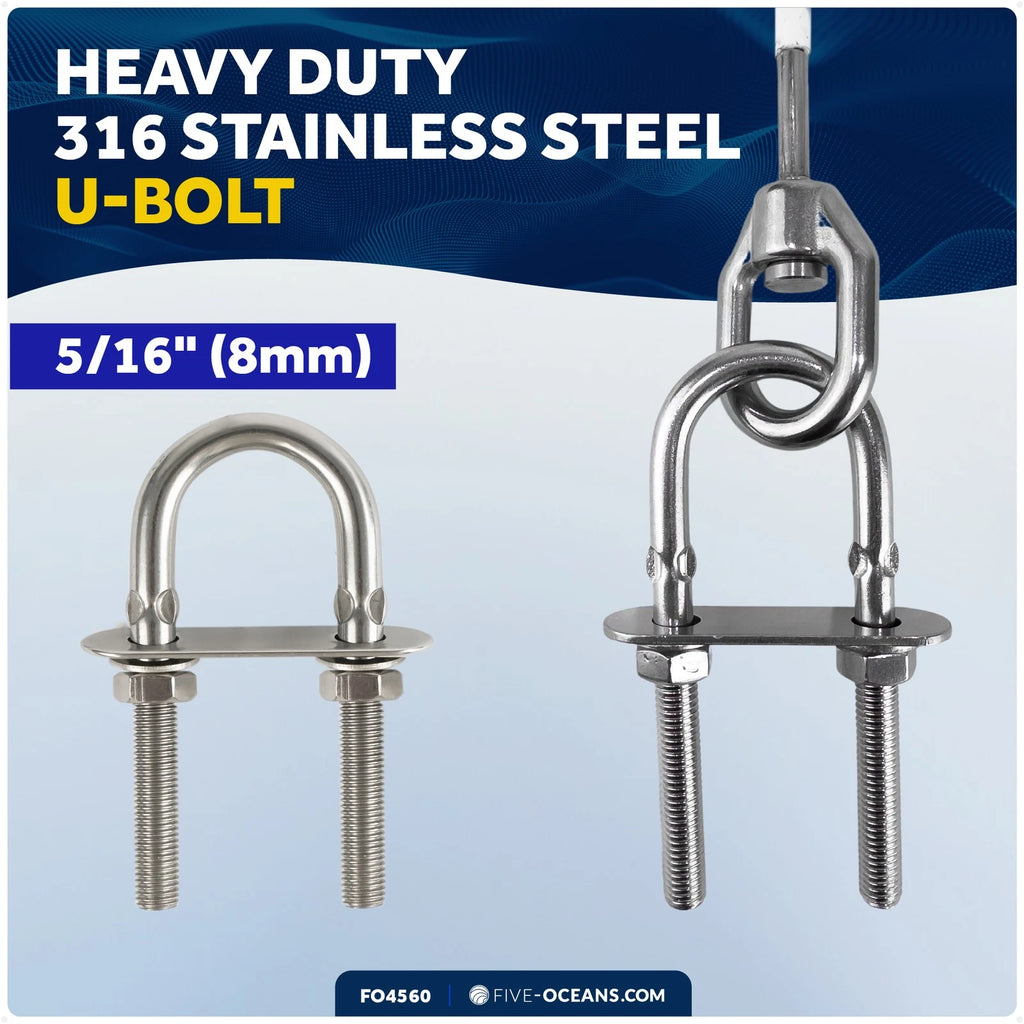 12-Inch Anchor Safety Strap for Universal Use (PVC Coated, Stainless Steel)