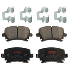 Set of 2 Brake Disc and Pad Kits for VW Sedan Tiguan