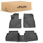 Set of 4 TPE Carpet Floor Mats for Mazda 3 (2014–2018) Black