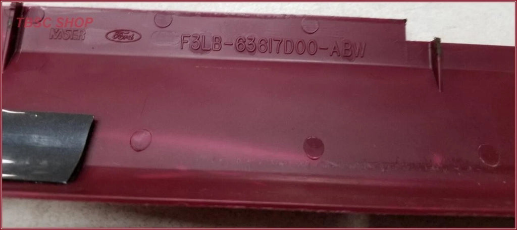 Seat Track Cover Set of 2 Red LH RH for Ford Thunderbird Cougar (1989–1997)