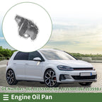 1 Pc Engine Oil Pan No.06L103598AG for Volkswagen A5 (2015–2017) Aluminum