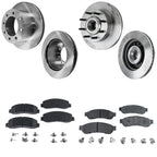 Brake Disc and Pad Kit for Ford F-250 F-350 Super Duty (2010)