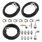 Power Steering Hose Hookup Kit for Universal Power Brake Booster Truck