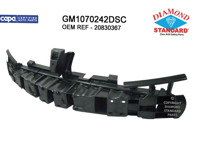 Replacement Front Bumper Impact Absorber for Toyota Hilux (2005–2015)