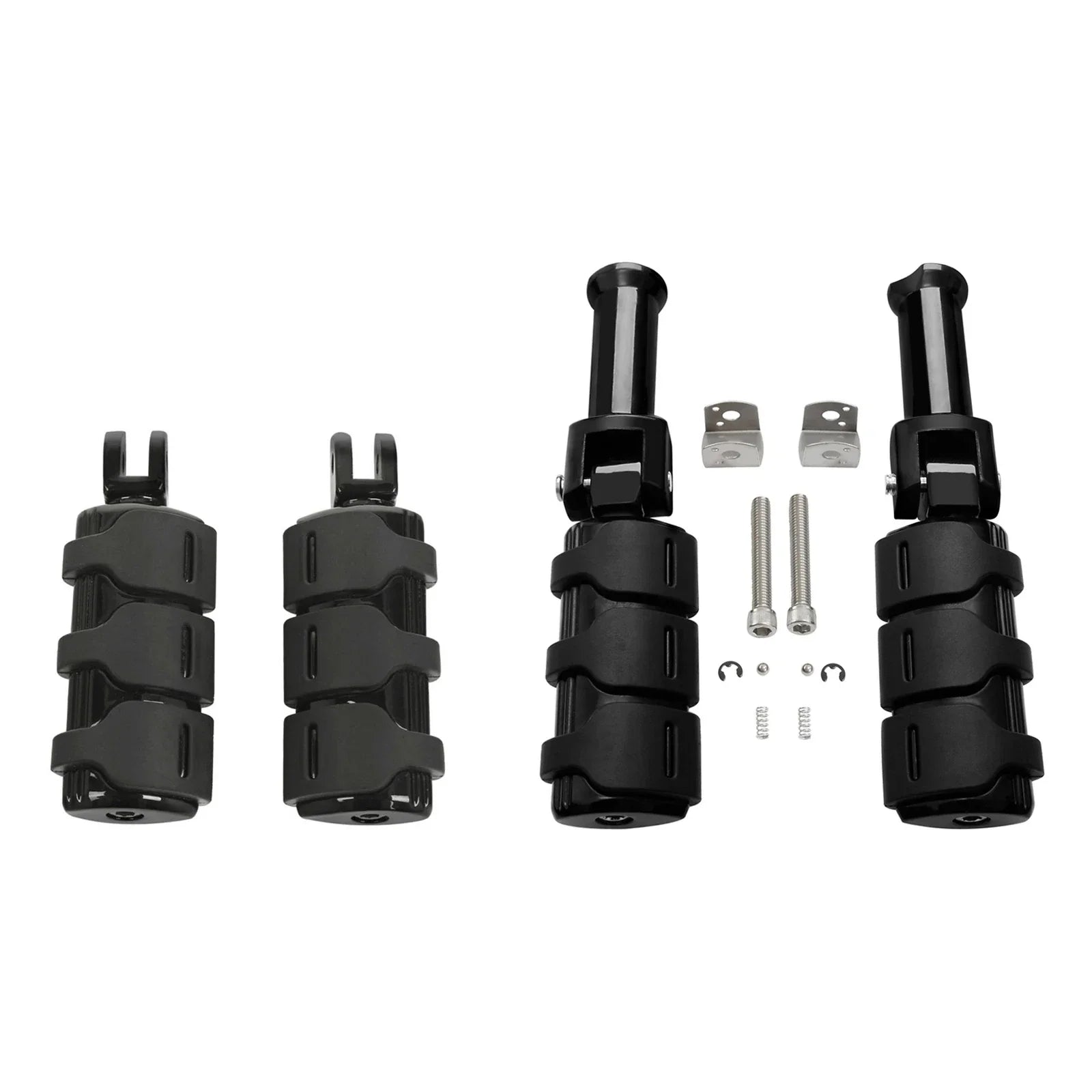 Driver & Passenger Footpeg Footrests Bracket for Harley Softail (2018-2025)