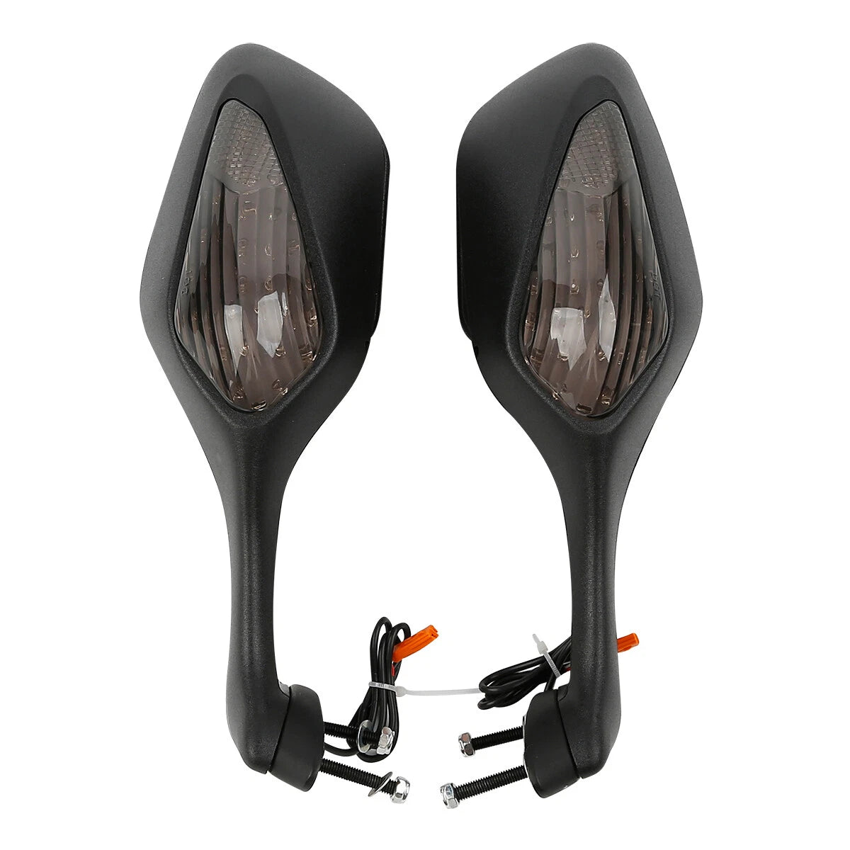 Rearview Mirrors with LED Turn Signals for Honda CBR1000RR (2008–2016)