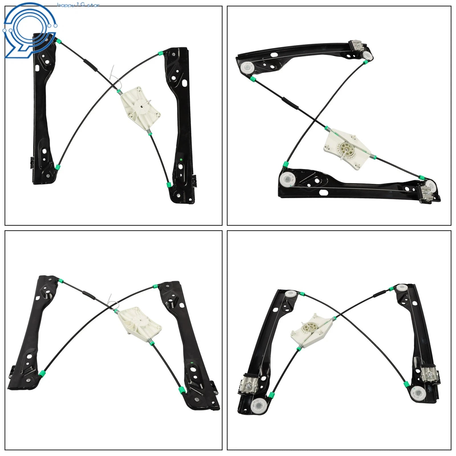 Front Left Power Window Regulator for Ford Edge (2007–2014), Lincoln MKX (2007–2014)
