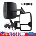 Power Towing Mirrors with Signal Lights for Chevy C/K 1500 2500 3500 (1988–1998)