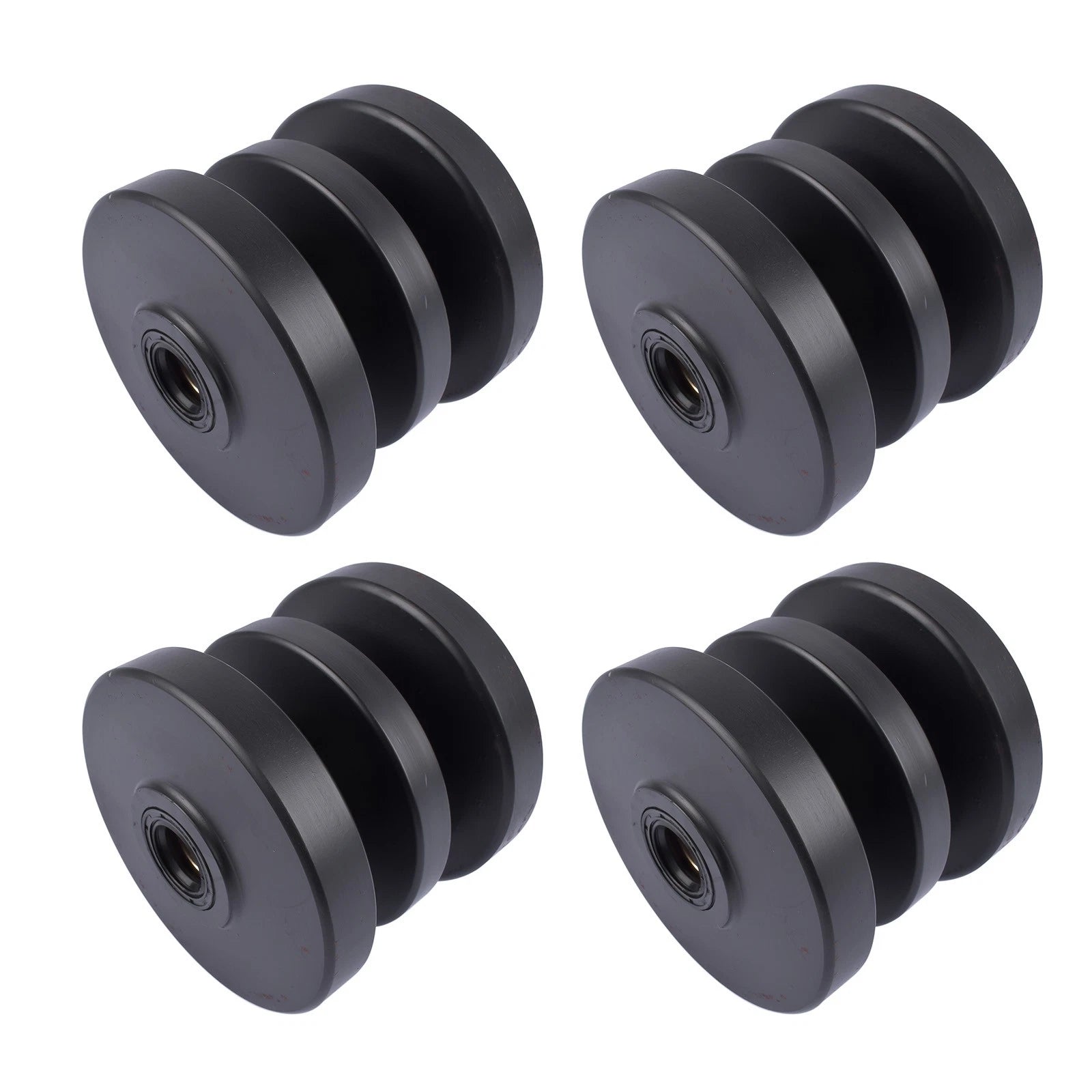 Set of 4 Bottom Rollers for Bobcat Mini Track Loaders (MT50–MT55)