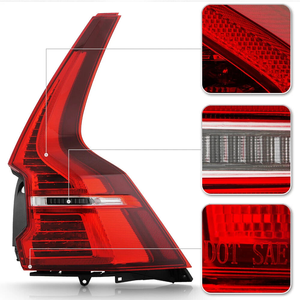 Full LED Tail Light Brake Outer Passenger Side for Volvo XC60 (2018–2025)