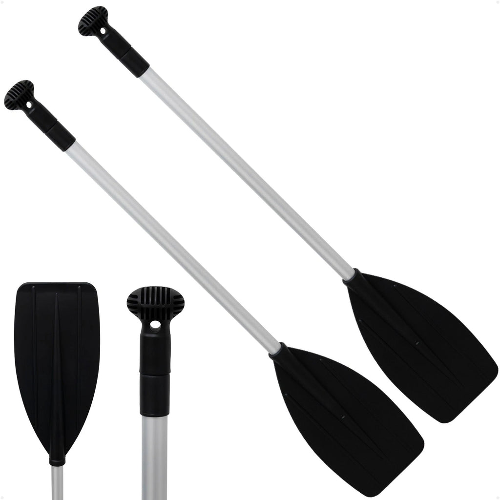 2-Pack Telescopic Canoe Paddle for Universal Use (39" to 60") - FO4720-M2