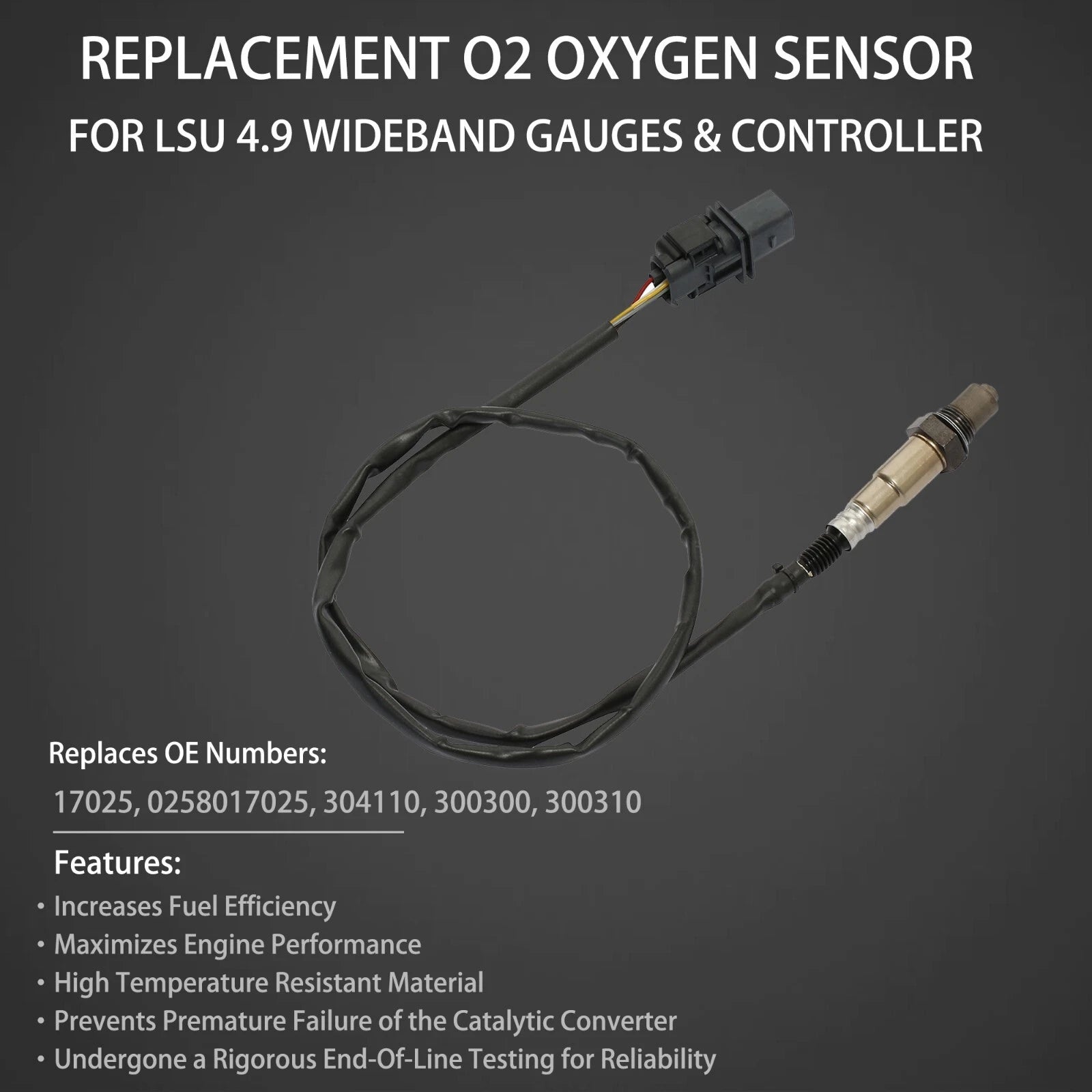 Oxygen Sensor for PLX AEM (2000-2023)