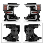 Full LED Headlights for Ford F-250 Super Duty (2020–2022) Left + Right