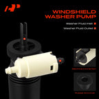 Windshield Washer Pump with Rubber Grommet for Mercedes-Benz E400 E450 (2017-2020)