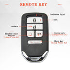 Smart Remote Key Fob for Honda Accord Civic (2018–2022) CWTWB1G0090