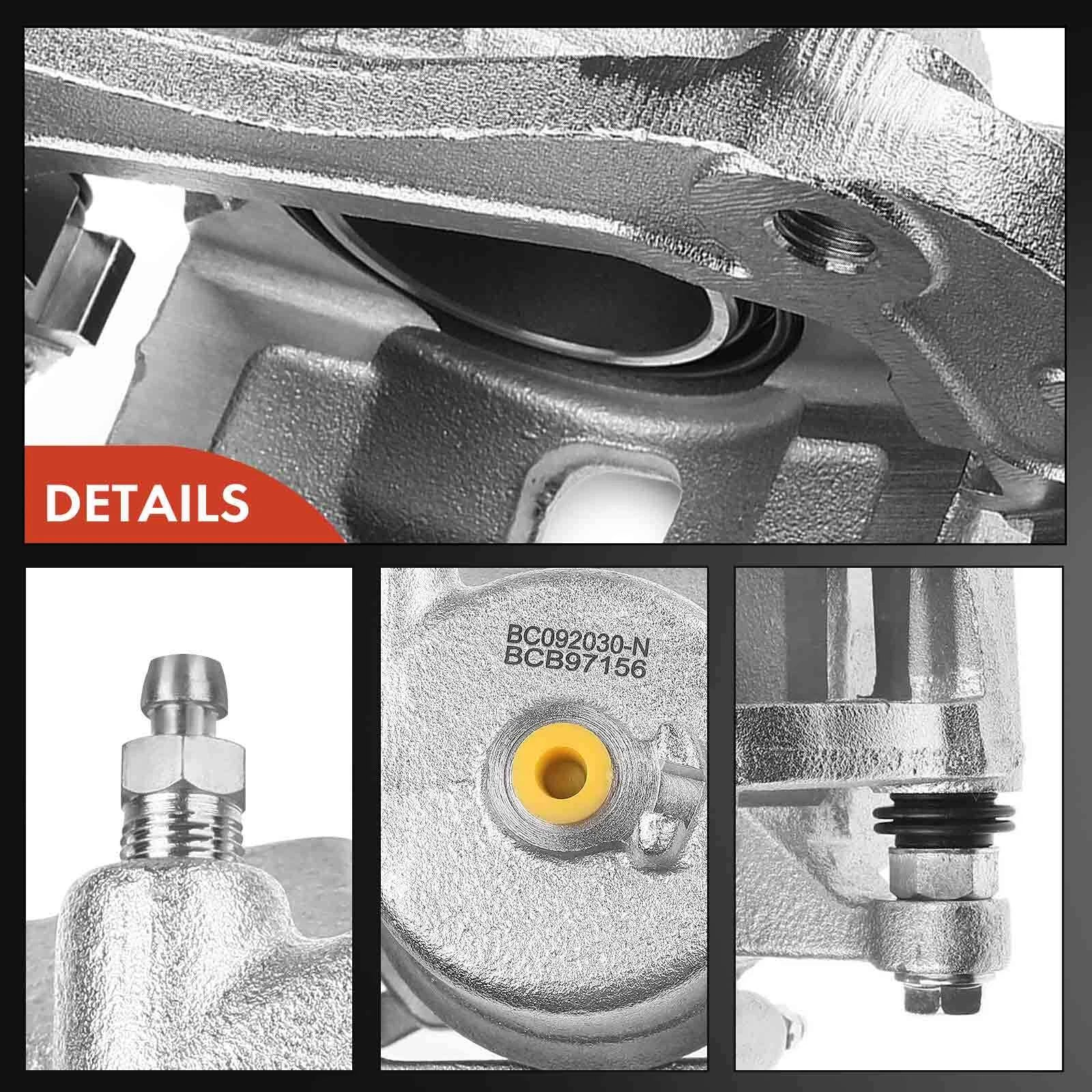 Set of 2 Brake Calipers & Pads for Kia Soul (2014–2016)