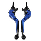CNC Blue Extendable Brake Clutch Levers for Suzuki GSXR600 GSXR750 (2004-2005)