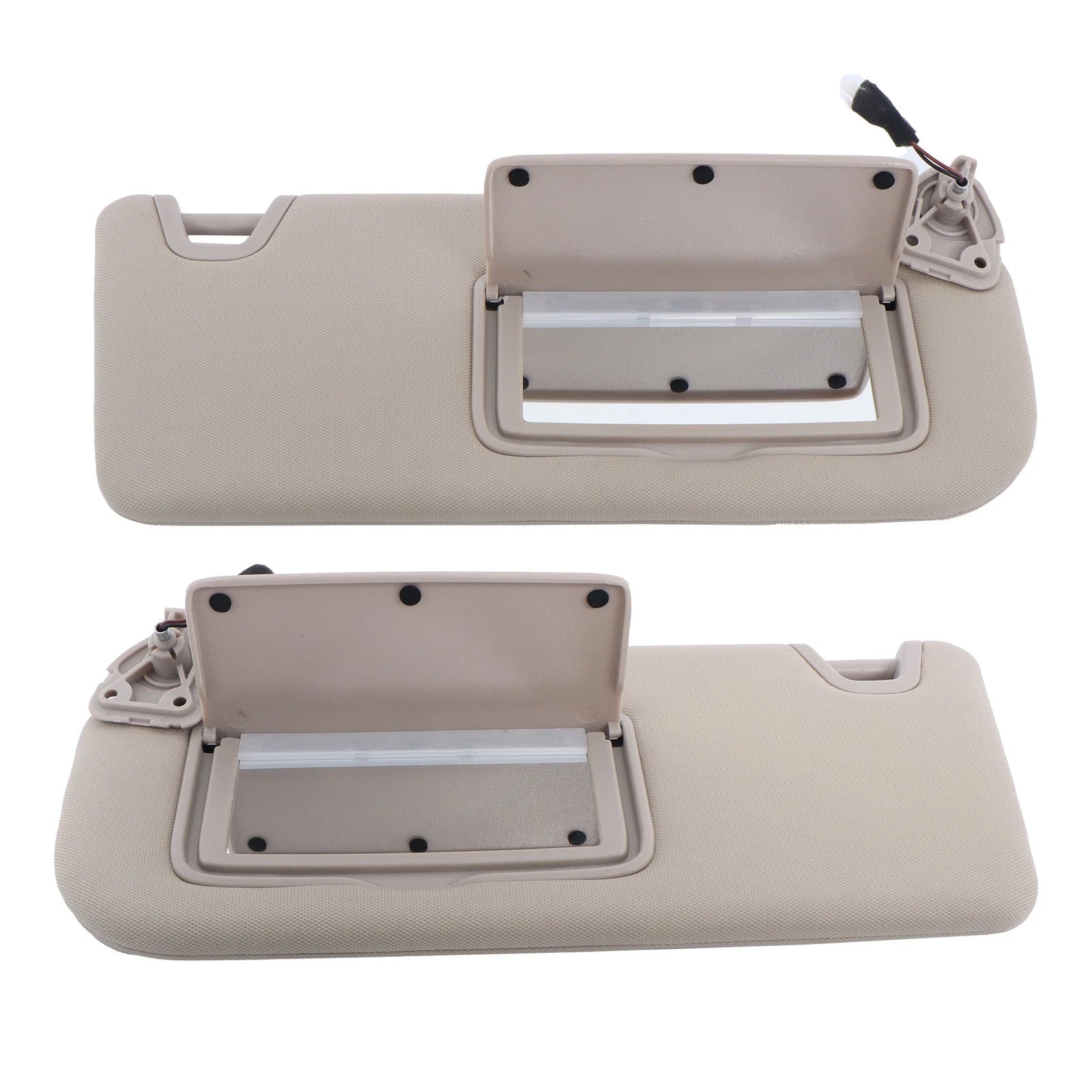 2X Sun Visors for Nissan Altima (2019–2024) with Lights & Mirrors