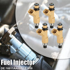 4Pcs Fuel Injector Nozzle 16611-AA680 for Subaru Forester Impreza (2005–2010)
