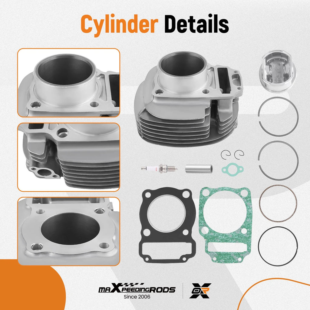 Piston Gasket Rebuild Kit for Polaris Magnum 325 (2000–2002) 78.5mm