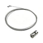 Throttle Cable for Lawn Mower 1.5m with Z End S End and Cable Holder