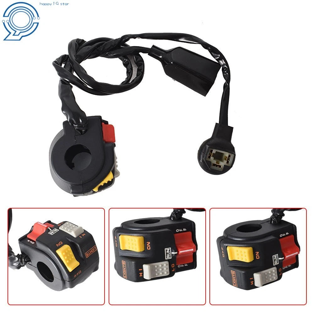 Switch for Honda FourTrax 250 TRX250R (1986–1989) Light/Start/Kill