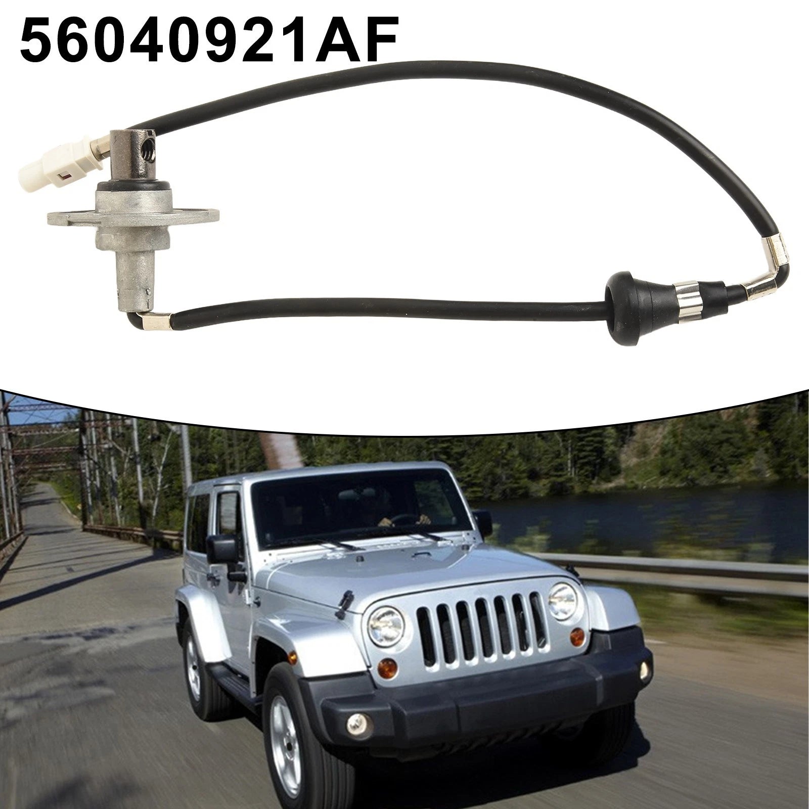 Support System Base Bracket and Wire for Jeep Wrangler