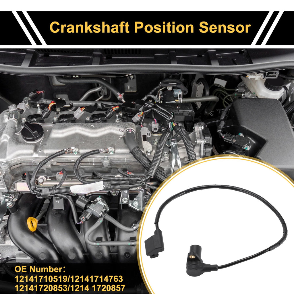1 Pc Crankshaft Position Sensor No.12141710519 for BMW E32 730i 730iL (1985–1989)