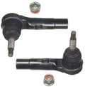 Set of 2 Outer Moog Steering Tie Rod Ends for Dodge Ram 1500 2500 (RWD)