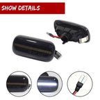 Smoke Lens Front Side Marker Lights for Audi A3 A4 A6 S4 S6