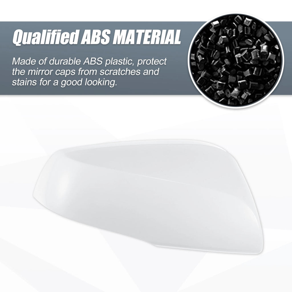 Right Side Mirror Cover Cap for Toyota RAV4 (2019–2023) - White