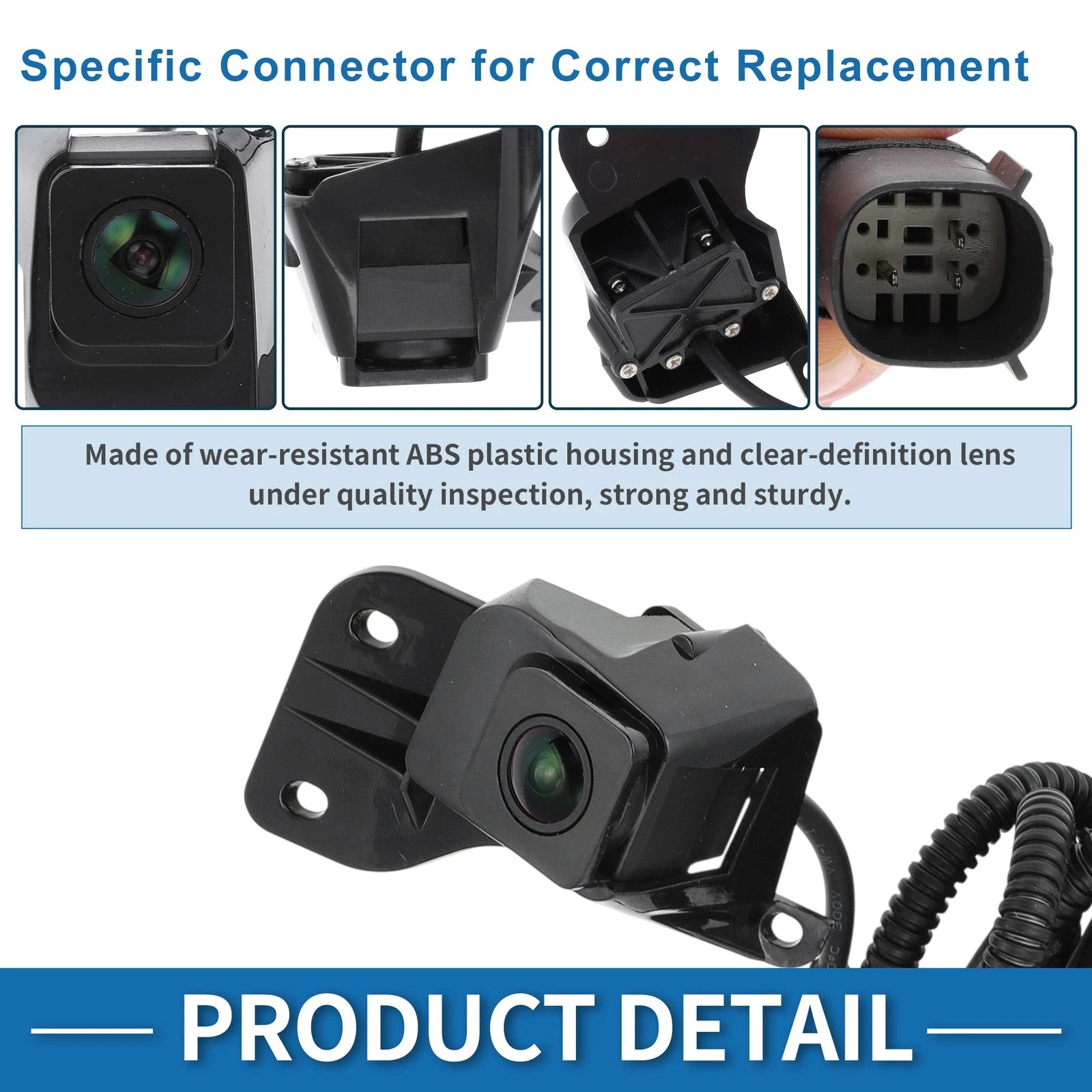 Rear View Park Assist Camera for Chevrolet Silverado, GMC Sierra (2010–2013)