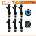 Set of 6 Fuel Injectors for Chevrolet Impala Camaro Monte Carlo Pontiac Grand Prix