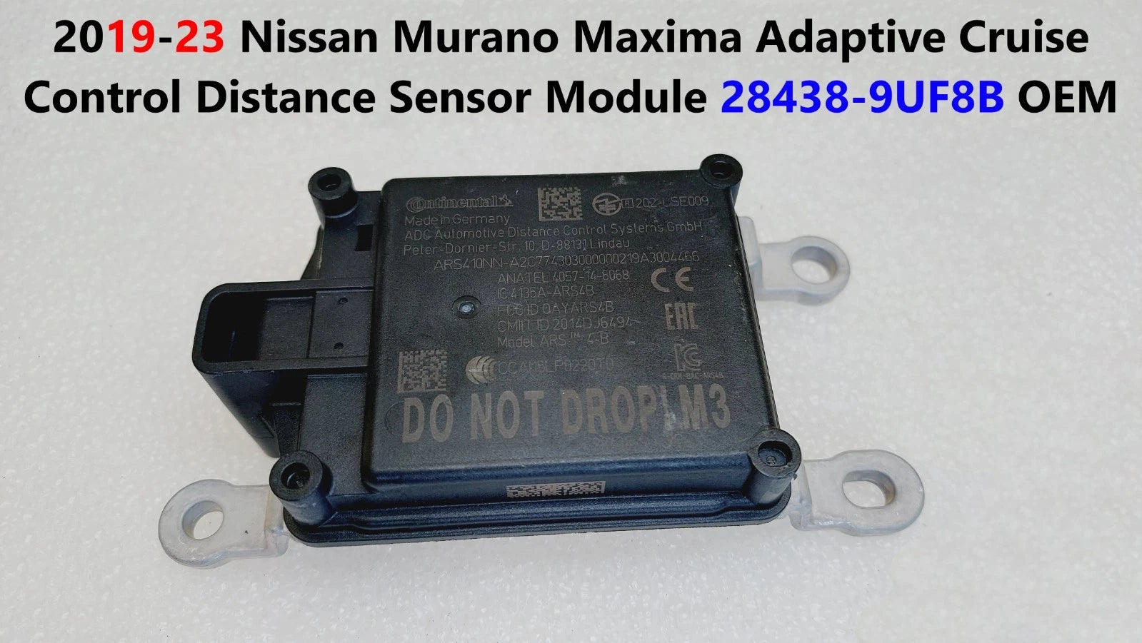 Cruise Control Distance Sensor Module for Nissan Murano Maxima (2019–2023) 28438-9UF8B