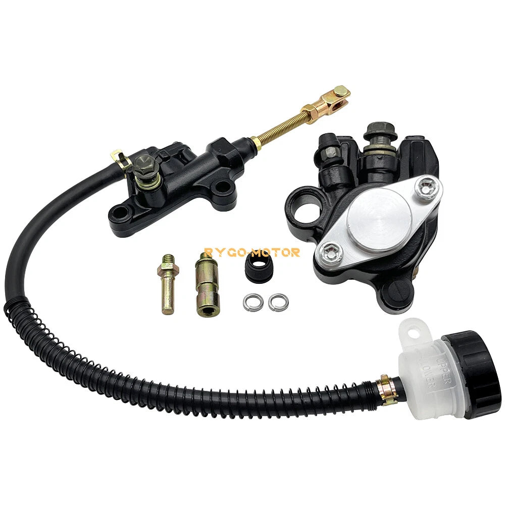 Rear Brake Master Cylinder & Caliper W/Pads for Yamaha Banshee 350 (1987–2006)