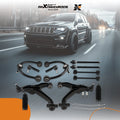 Set of 12 Front Upper Lower Control Arms for Jeep Commander Grand Cherokee (2005–2010)