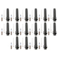 Set of 16 Bosch Double Platinum Spark Plugs & Denso Ignition Coil Boot Kit for F-150 V8 (1997–2003)