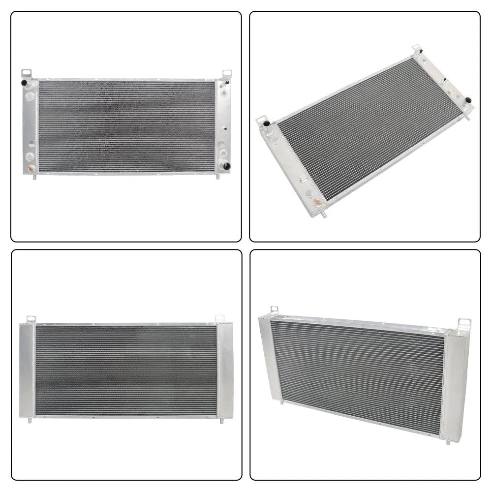 4 Row Aluminum Radiator for Chevrolet Silverado 2500 HD (2001–2013)