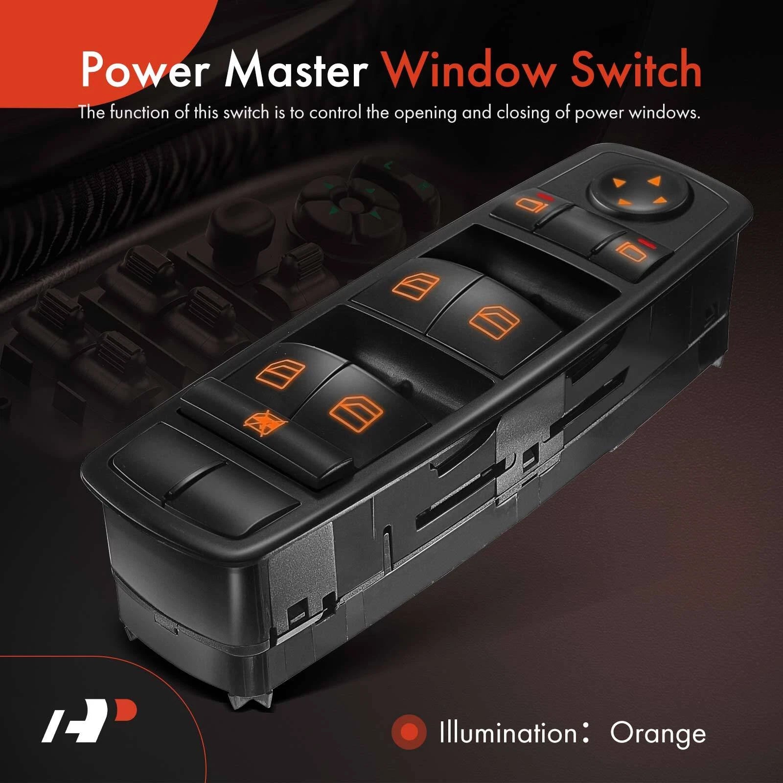 Front Left Master Window Switch for Mercedes ML320 ML350 ML430 (2007-2009)
