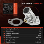 Engine Coolant Thermostat Housing for Ford F-150 F-250